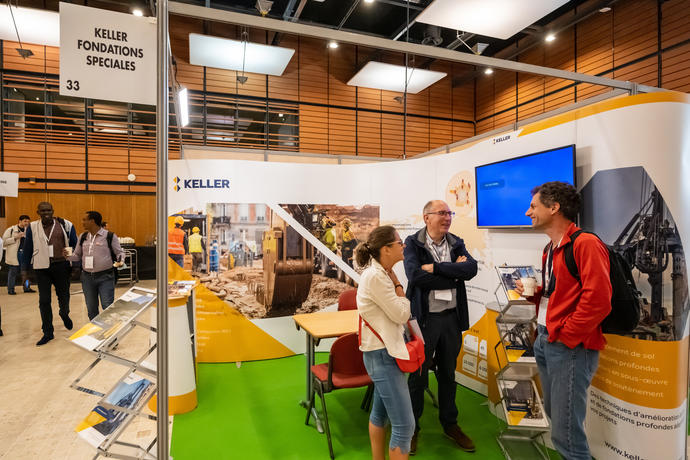 Vue sur stand Keller