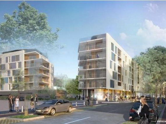 Ecoquartier Divercite à Voiron DSM vue archi