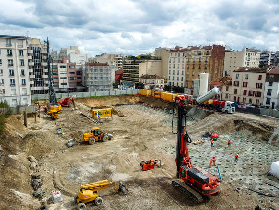 Ensemble Immobilier Boulogne-Billancourt vue aérienne