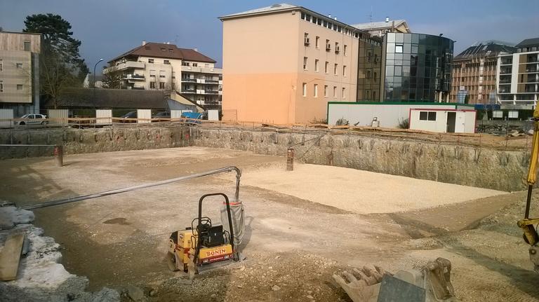 Ecoquartier Divercité Voiron DSM vue de la paroi